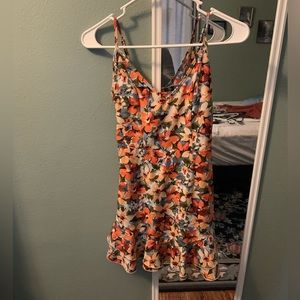Floral mini dress